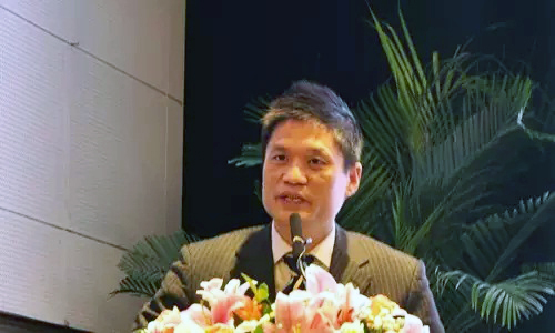 云海游戏互联董事长、首席研究员杨冰之在"2015中国智慧城市发展年会"发表主题演讲