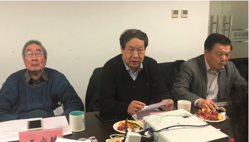 专家从左至右：王安耕、汪玉凯、周德铭