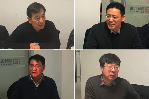 专家：兰惠（左上）、单志广（右上）、穆勇（左下）、唐建平（右下）